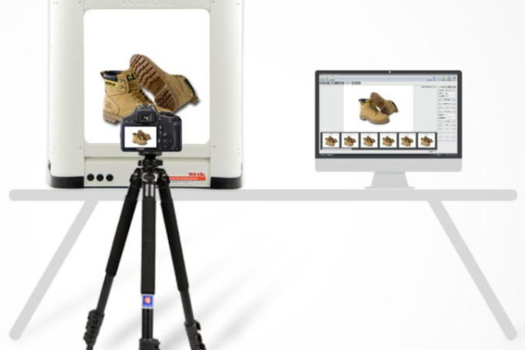 商品自動撮影システムを導入したハイクオリティな商品撮影